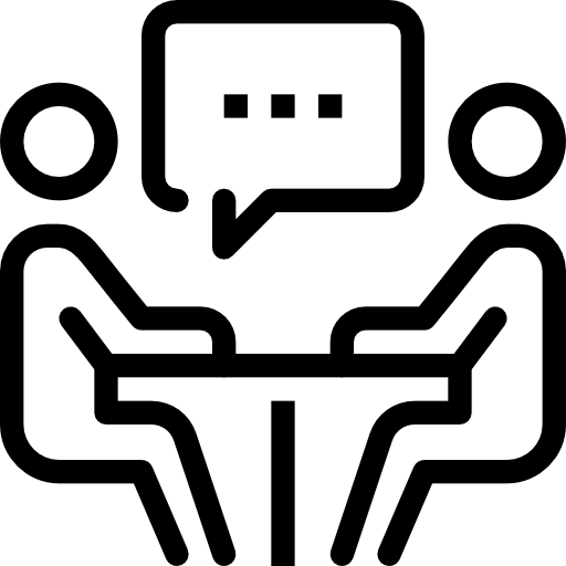 Personal guidance icon